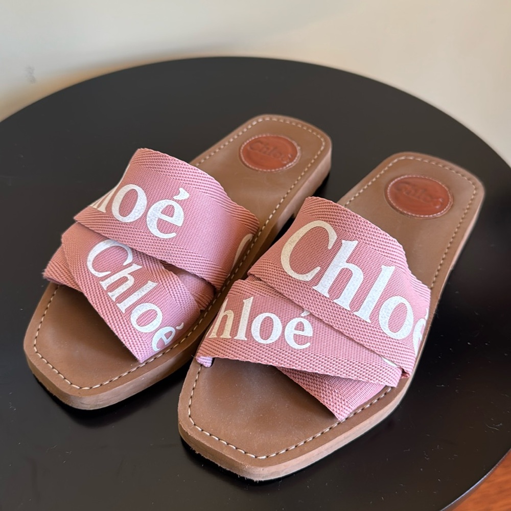 Authentic Pink Chloe Sandal